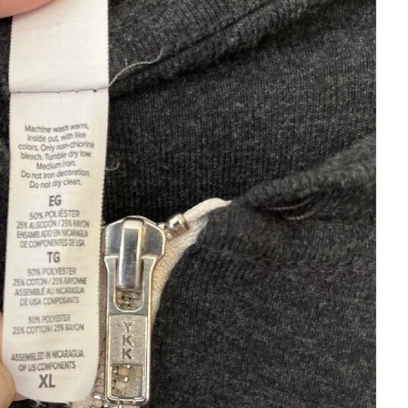 Bike Week 2017 Suck‎ Bang Blow Fall Motorcycle Rally Black Pink Skull Hoodie XL - Picture 7 of 8